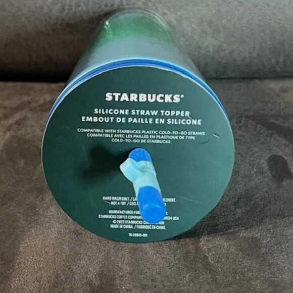 Starbucks 2023 Color Change Blue Green Wave 24 oz. Tumbler - Picture 4 of 5